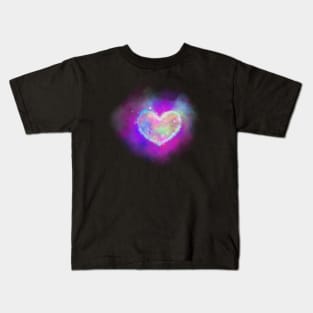 Nebula Heart Kids T-Shirt